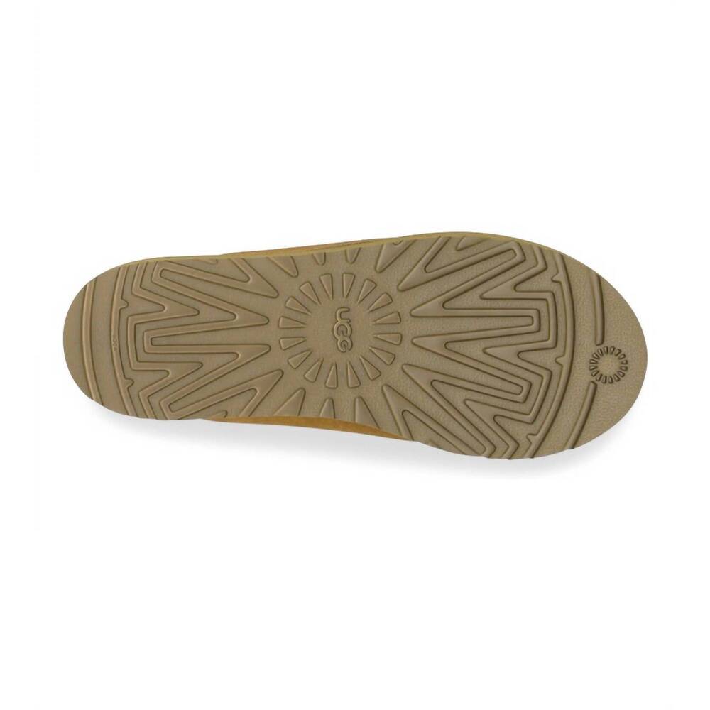 NEW UGG men's tasman suede slippers in chestnut - Picture 5 of 5